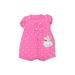 Carter's Short Sleeve Outfit: Pink Tops - Size 9 Month