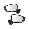 2019-2021 Mazda 3 Door Mirror Set - TRQ MRA17983