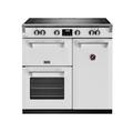 Stoves Richmond Deluxe ST DX RICH D900Ei TCH IWH Electric Range Cooker with Induction Hob - Icy White - A/A Rated