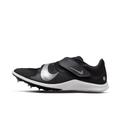 Nike Herren Zoom Rival Jump Laufschuh, Schwarz Metallic Silber Rauchgrau, 42.5 EU