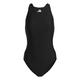 adidas HR6474 Solid Tape Suit Swimsuit Women's Black/White 44