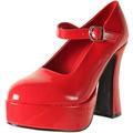 Ellie Shoes Women's 557-Eden Platform Pump red Size: 4 UK