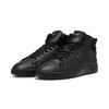 Sneaker PUMA "SMASH 3.0 MID WTR", Damen, Gr. 37, schwarz (puma schwarz, shadow gray), Synthetik, Leder, unifarben, sportlich, Schuhe, Sneakerboots, Winterschuhe, gefüttert