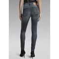 Skinny-fit-Jeans G-STAR RAW "Lhana Skinny Wmn" Gr. 31, Länge 30, grau (grey) Damen Jeans Röhrenjeans