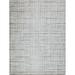 Brown/White 120 x 96 x 0.3 in Area Rug - EXQUISITE RUGS Allure Rectangle Striped Hand Loomed Area Rug in Beige/Brown Viscose/Wool | Wayfair