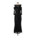 Blu Sage Cocktail Dress: Black Dresses - Women's Size 4