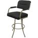 17 Stories Nahid Unfinished 34" Extra Tall Stool Upholstered/Metal in Gray/Brown | 52 H x 23 W x 22 D in | Wayfair BAC572DC82CF405392B5668629B2C35F