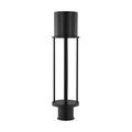 Ebern Designs Rubee Lantern Head Aluminium/Metal in Black | 21.25 H x 5.375 W x 5.375 D in | Wayfair 07E9DC02C2D9494B8C38159261282BFD