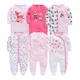 KAVKAS Baby Kleidung Mädchen Rosa Strampler Cartoon Kinder Pyjamas Langarm Overall Bebe Overall