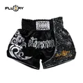 Fluory stampa Lotta Shorts Guantoni Da Boxe Shorts zone del ricamo Muay thai Shorts