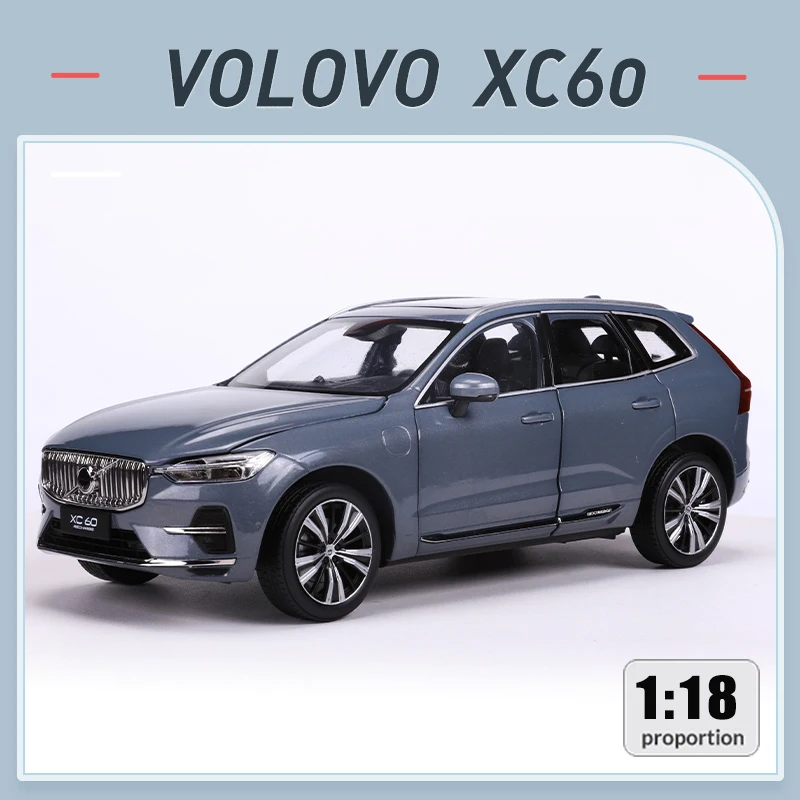 1/18 volvo xc60 suv Druckguss legierung Auto Modell Spielzeug Hobby Kinder Geschenke weiß/silber/grau Geschenks ammlung Ornamente Anzeige