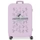 Disney Minnie Happiness Mittlerer Koffer Lila 48x70x28 cm Starres ABS Integrierter TSA-Verschluss 79L 4,32 kg 4 Doppelrollen