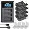 1350mAh SJ4000 Bateria Batterie ricaricabili Batteria + Caricabatterie Per SJCAM SJ5000 WIFI EKEN H9R H9 4K videocamere sportive action cam
