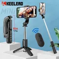 Treppiede pieghevole mini selfie stick con monopiede wireless Bluetooth con otturatore remoto per