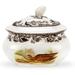 Spode Woodland Covered Sugar Bowl - Snipe/Pintail - 5.75" x 4.5" x 4.1"