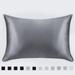 NUOLUX 2pcs Pillow Covers Solid Color Pillow Cases Polyester Cool Pillowcases for Home