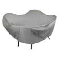 48 in. Round Table & Chair Patio Furniture Cover Beige