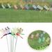 Clearance YOHOME 24pcs Fake Dragonflies Garden Stakes 3D Decor Ornaments Patio Decoration Stakes with Sticks 4 Colors Set Multicolor