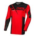 O Neal 2024 Hardwear Haze Offroad Motocross Jersey - Black/Red - X-Large