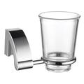 ECKOREAÂ® Polished Chrome Tumbler Holder ECK-260C Tumbler Included Durable Zinc Alloy Wall-Mounted Screw-in