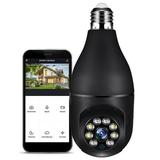 JahyShow 360Â° Panoramic Wi-Fi Camera E26 E27 Light Bulb Design for Home Security Wireless 1080P HD Capture