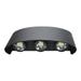 Outdoor LED Wall Lights 6 LEDs Patch Light Source Aluminum Waterproof Outside Garden Porch Lights 6W AC100â€‘260V Black