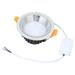 AC85-265V 7W Colorful Wi-Fi Smart Downlight Smartphone Controlled LED Down Light Lamp Silver