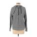 Croft & Barrow Pullover Hoodie: Gray Tops - Women's Size Medium