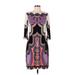 Donna Morgan Casual Dress - Sheath: Purple Dresses - Women's Size 10