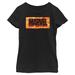 Girls Youth Mad Engine Black Marvel T-Shirt