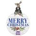 Lubbock Christian Chaparral 20'' x 24'' Merry Christmas Ornament Sign