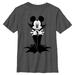 Youth Mad Engine Heather Charcoal Mickey Mouse T-Shirt