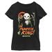 Girls Youth Mad Engine Black The Nightmare Before Christmas T-Shirt