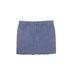 Croft & Barrow Casual Skirt: Blue Bottoms - Women's Size 12 Petite