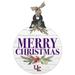 Evansville Purple Aces 20'' x 24'' Merry Christmas Ornament Sign