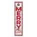 Northern Illinois Huskies 12'' x 48'' Outdoor Merry Christmas Leaner