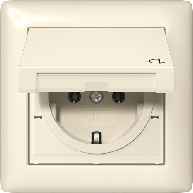 Gira Steckdose KD +Set IP44 415701 Image