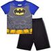 Preschool Gray Batman T-Shirt and Shorts Set