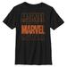 Youth Mad Engine Black Marvel T-Shirt