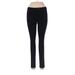 Hue Leggings: Black Polka Dots Bottoms - Women's Size Large