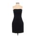 Bebe Cocktail Dress: Black Dresses - Women's Size 6