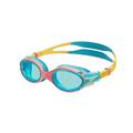 Speedo Unisex Kinder Biofuse 2.0 Schwimmbrille, Bolt/Mango/Korallenstrand/Blau, One Size