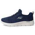 Skechers Men's Gowalk Flex-Athletic Slip-on Casual Walking Shoes with Air Cooled Foam Sneakers, Navy/Blue 2, 8.5 UK X-Wide