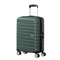 American Tourister Flashline Spinner S, Hand Luggage, 55 cm, 34 L, Dark Forest, Green, Spinner S (55 cm - 34 L), Carry-on Luggage