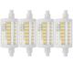 R7S LED Bulb 78mm Dimmable 15W, Double Ended J Type Flood Lights (150W Halogen Bulb Equivalent), 3000K 2000 Lumen, Ceiling Light Wall Security Lamps for Household and Work, Pack of 4 (Warm White)