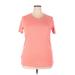 Eddie Bauer Active T-Shirt: Pink Activewear - Women's Size 2X