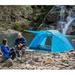 Kazoo 2 Person Tent w/ Carry Bag in Blue | 86 H x 55 W x 43 D in | Wayfair 566377323123