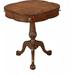 Maitland-Smith Quattro Aged Regency Tripod End Table Wood in Brown/Red | 28 H x 24 W x 24 D in | Wayfair 8115-30