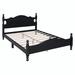 Alcott Hill® Capshaw Platform Bed Wood in Black | 39.4 H x 56.2 W x 79.9 D in | Wayfair D04ACC7E49D744D2AE575A64E77A3EB6