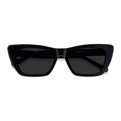 Female s horn Black Acetate Prescription sunglasses - Eyebuydirect s Milla